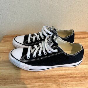 CONVERSE All-Star Black Unisex W9.5 M7.5 Shoes Sneakers M9166